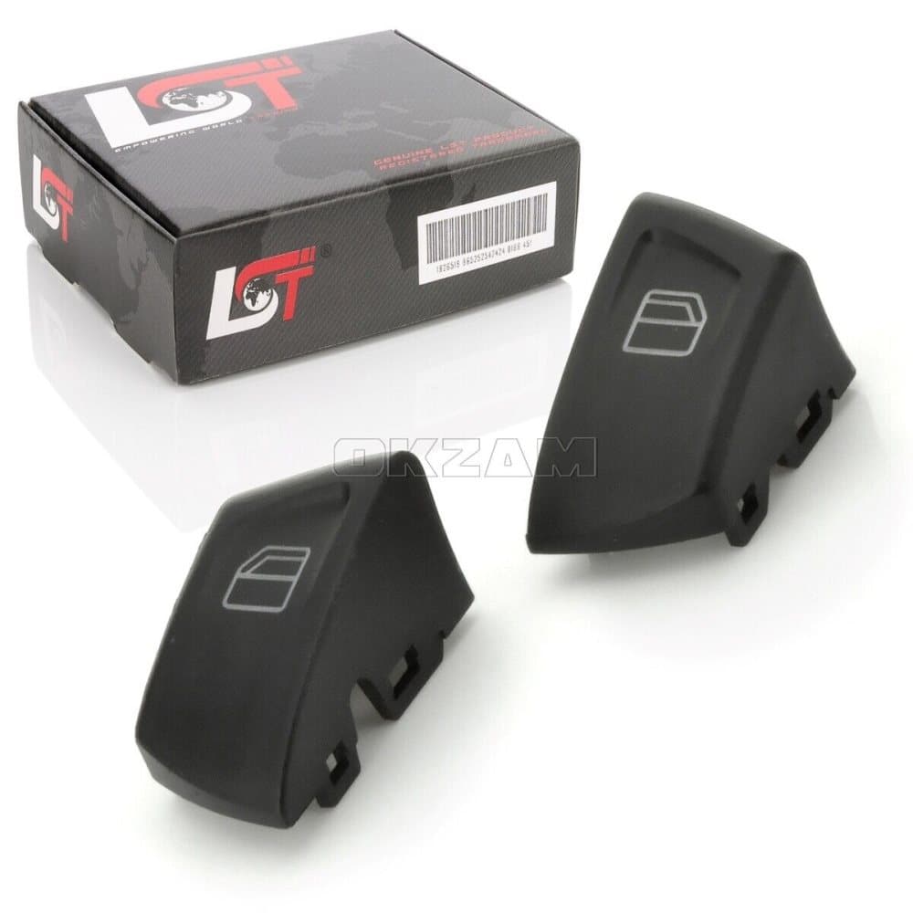 2 x WINDOW SWITCH BUTTON COVERS FRONT RIGHT FOR MERCEDES-BENZ VIANO