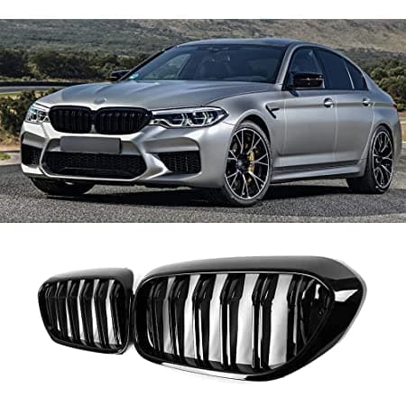 Glossy Black Grille Sport Kidney Double Slat For BMW G30 G31 G38 2017-2018 UK
