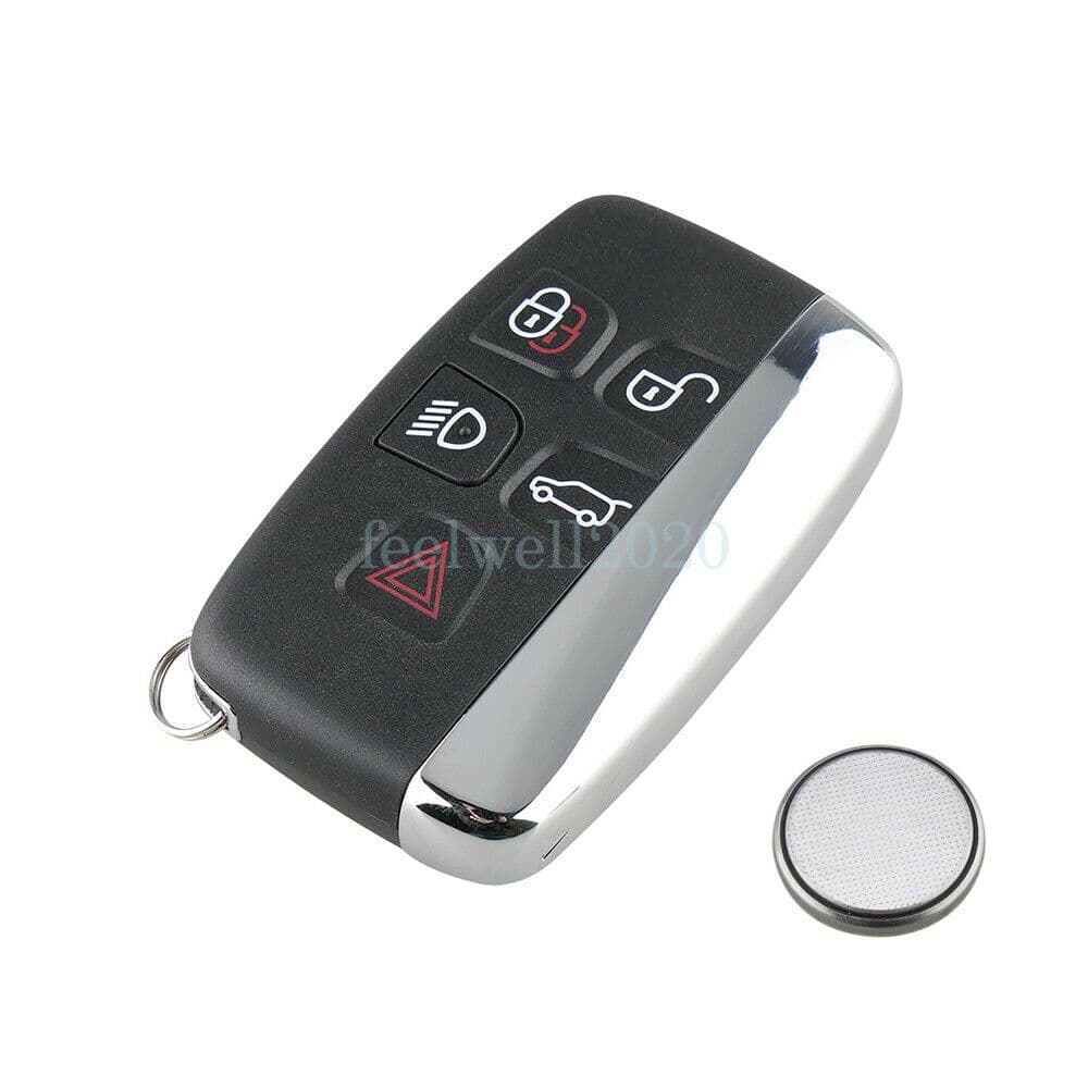 Key Fob Case + Battery For Land Range Rover Sport Evoque Discovery 4 Freelander
