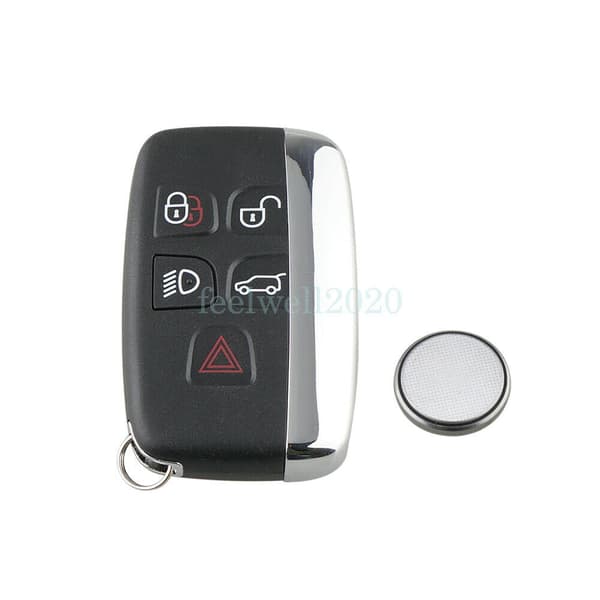 Smart Remote Key Fob Case 5 Button for Jaguar XJ XE XF FType FPace Battery UK CDON