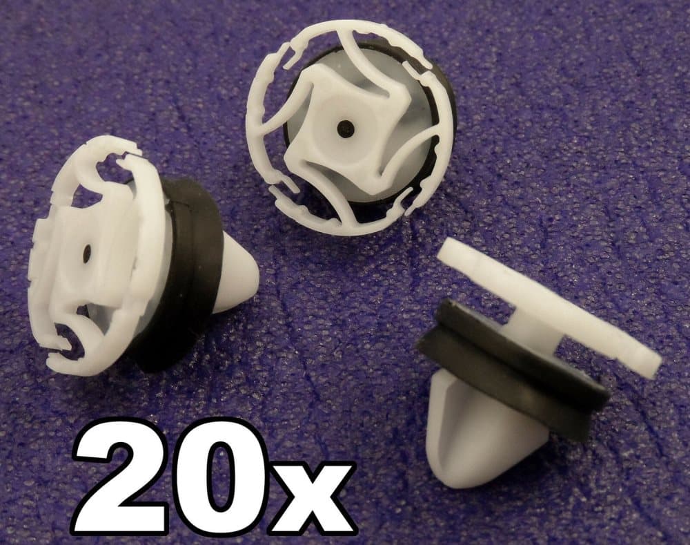 20x Renault Interior Trim Panel and Door Card Clips- For Megane III & Laguna III