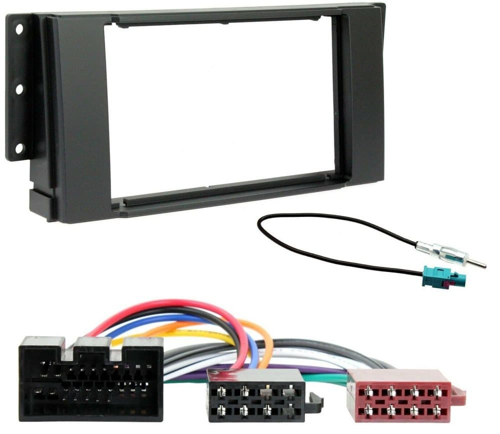 Radio Stereo Fascia Facia Panel Adaptor Kit Fits Landrover Freelander Discovery