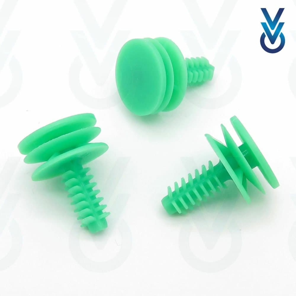 10x Fiat Front Door Card Clips / Trim Panel Clips- 46776091