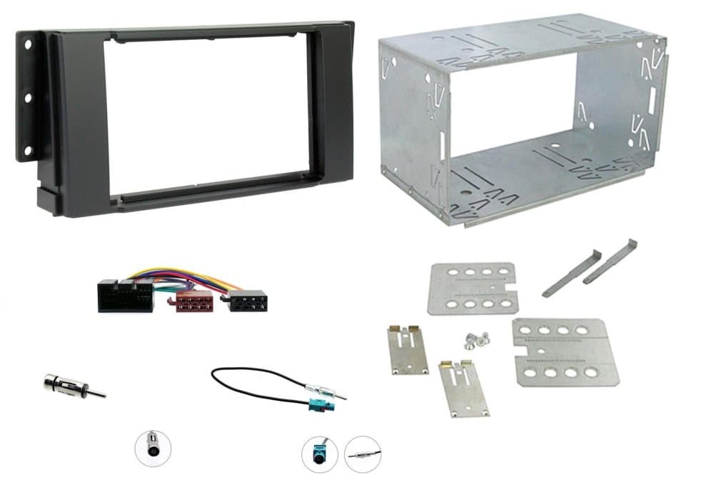Radio Stereo Fascia Facia Cage Kit Ct24lr04 For Landrover Freelander Discovery