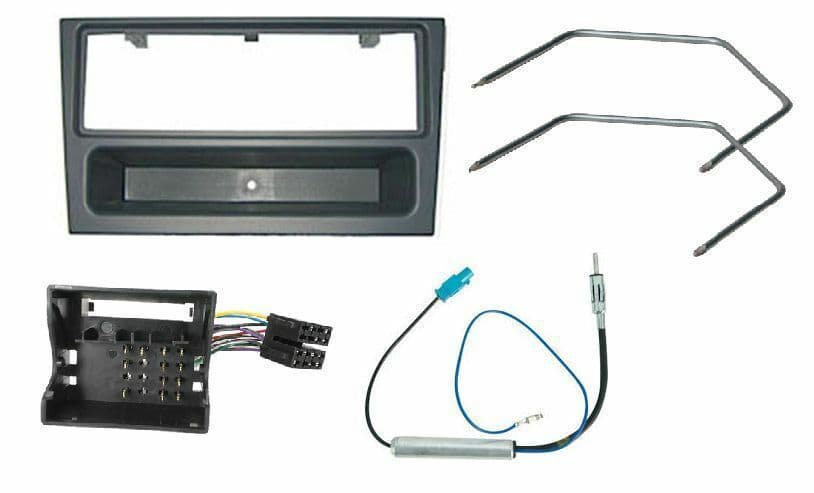 Stereo Facia Fascia Kit Iso Aerial For Vauxhall Corsa Agila Tigra Combo Vivaro