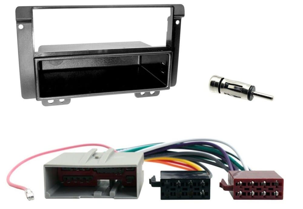 Radio Stereo Fascia Facia Panel Full Kit Fits Landrover Freelander 2003 Onwards