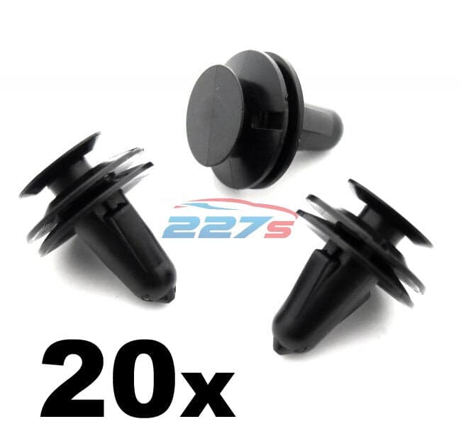 20x Door Card & Interior Panel Trim Clips for some Ford Fiesta, Puma & Fusion