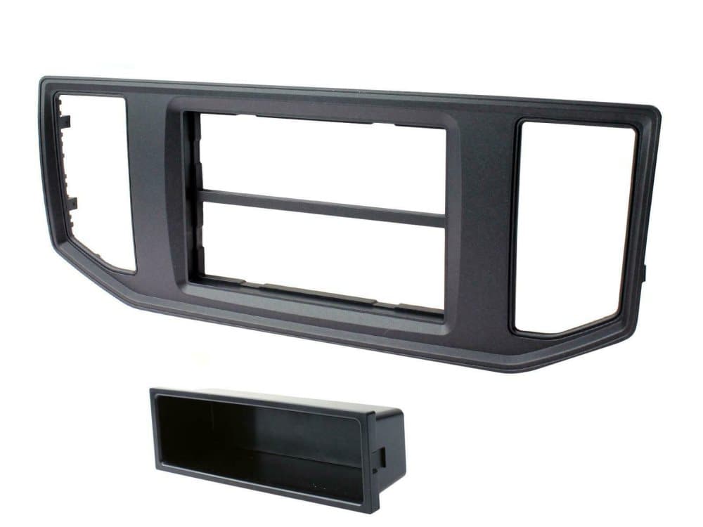 Radio Stereo Facia Fascia Ct24vw22 For Volkswagen Crafter Single Din Matte Black