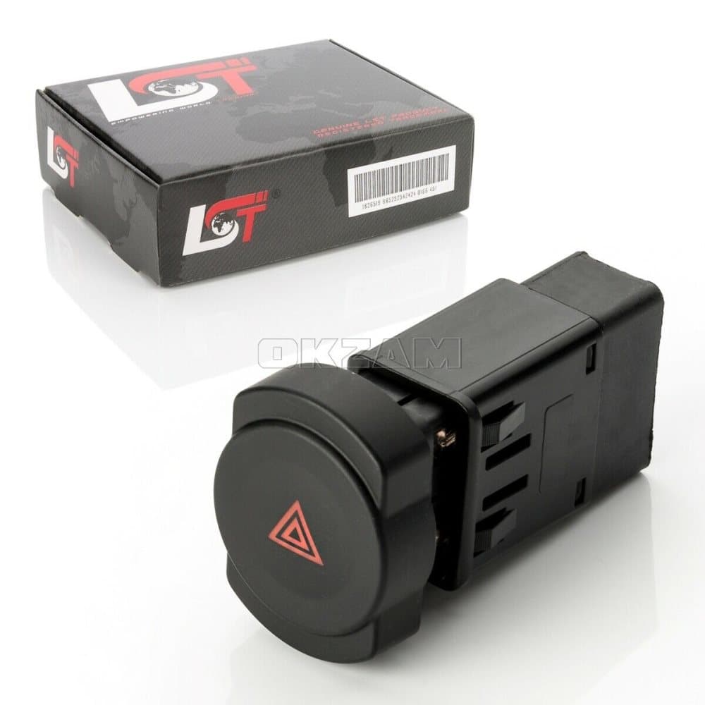 HAZARD WARNING INDICATORS LIGHT SWITCH FOR DACIA RENAULT LOGAN