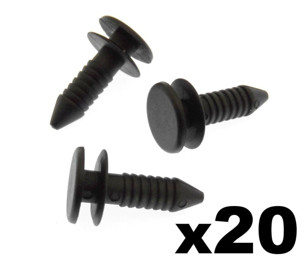 20x Land Rover Discovery Plastic Clips for Rear Door Trim Panel- Door Card Stud
