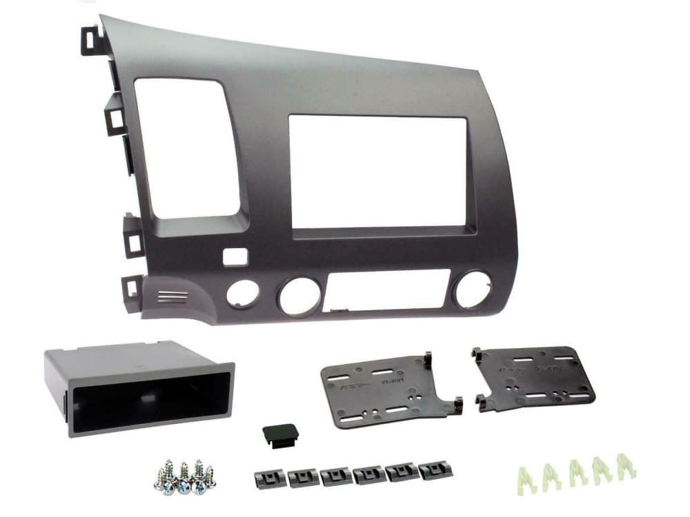 Radio Stereo Fascia Ct23hd05l For Honda Civic Hybrid Us Double Din Lhd Taupe