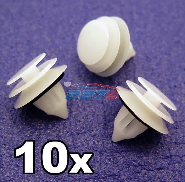 10x Interior Trim Panel and Door Card Clips - Fits some Mazdas, includes washers