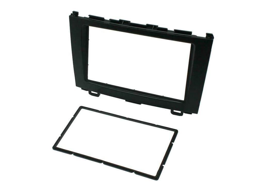 CD Radio Stereo Facia Fascia Ct23hd02 Double Din For Honda Cr-v 2007-2011 Black