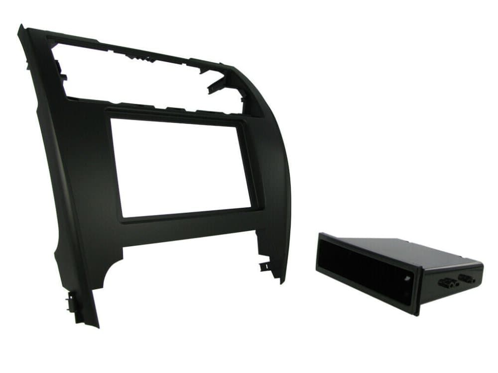 Radio Stereo Fascia Facia Ct23ty34 For Toyota Camry Black Double Din 2012-2015