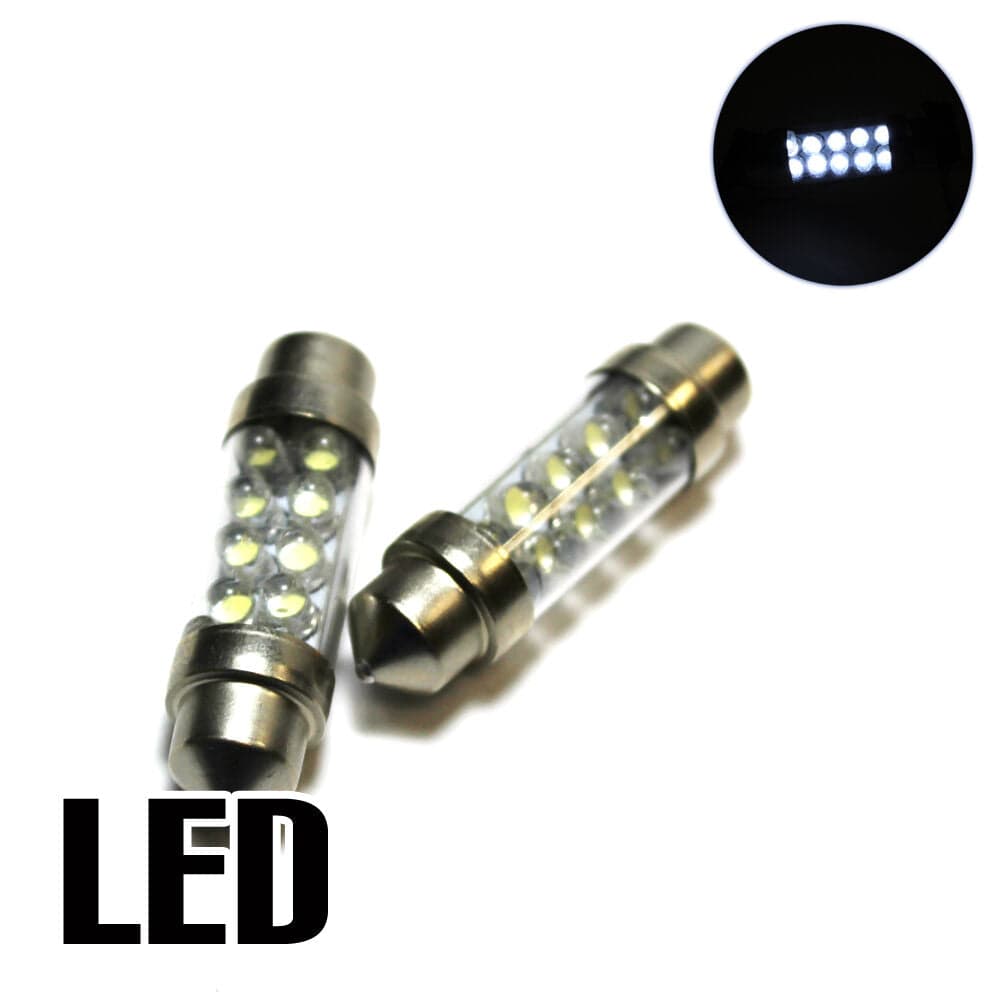 2x Audi A8 D3 4.0 Xenon White LED Licence Number Plate Upgrade Light Bulbs XE4