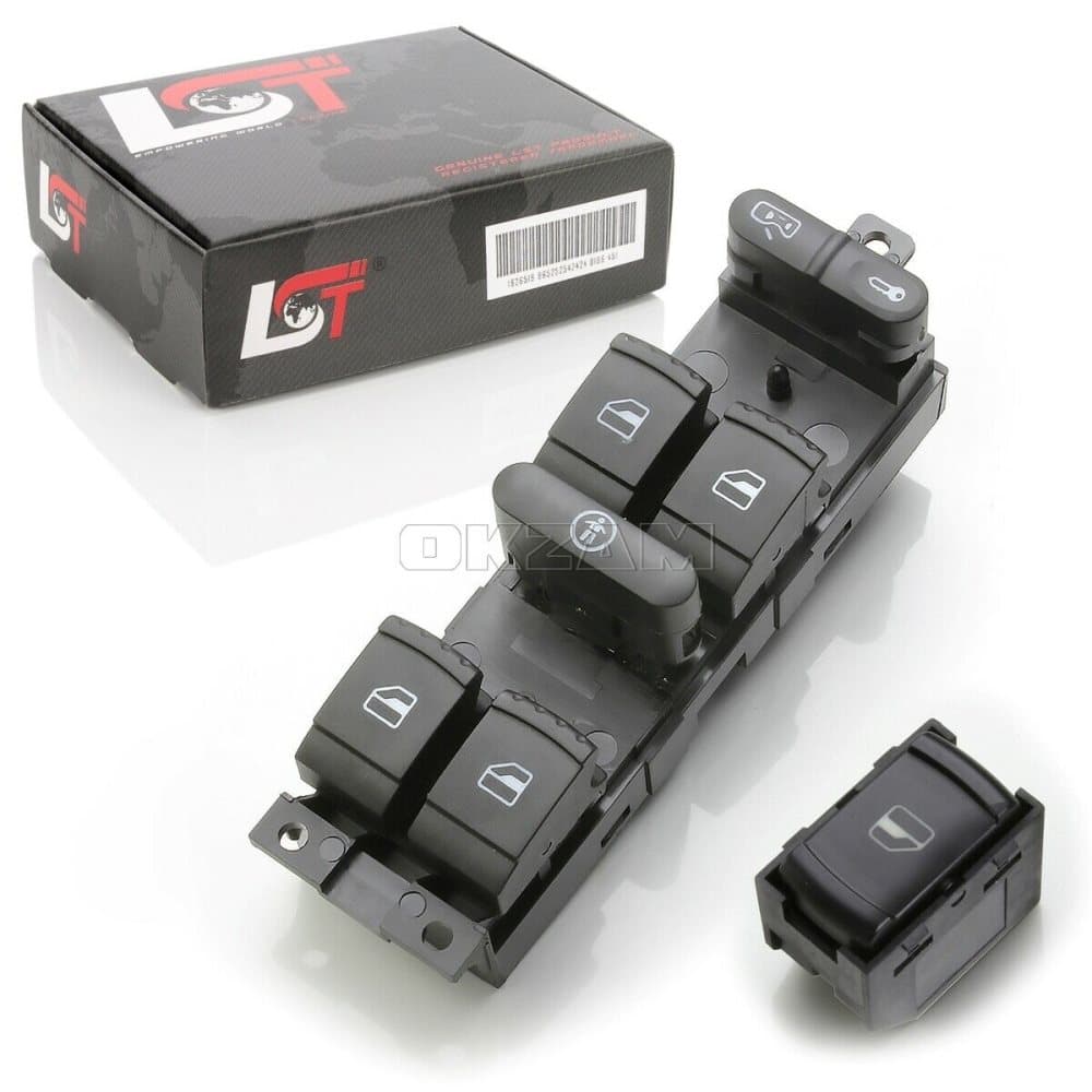 ELECTRIC WINDOW CONTROL SWITCH FRONT LEFT RIGHT FOR VW BORA 1J2 1J6