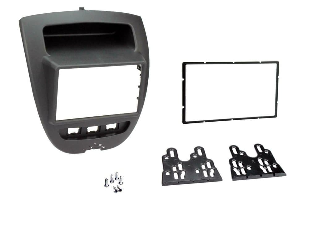 CD Radio Stereo Facia Fascia Panel Surround Trim Kit Ct23ty23 For Toyota Aygo