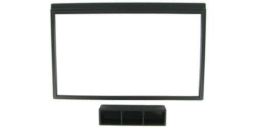 Radio Stereo Facia Fascia Ct23ns08 Black Double Din Fits Nissan Micra K12 March