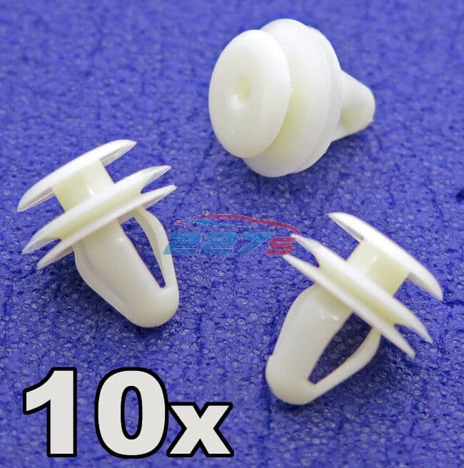 10x Interior Door Card Trim Clips for some Subaru Impreza Legacy Forester