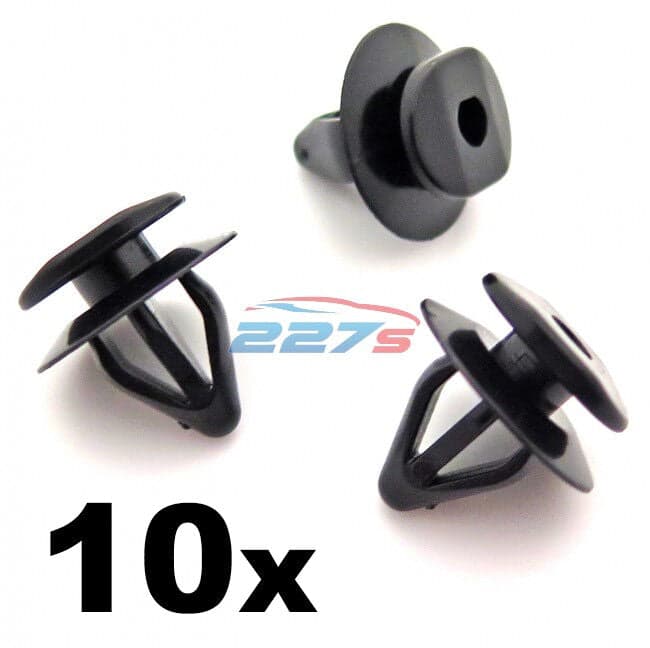 10x Side Moulding, Door Strip & Wheel Arch Trim Clips, For some Subaru
