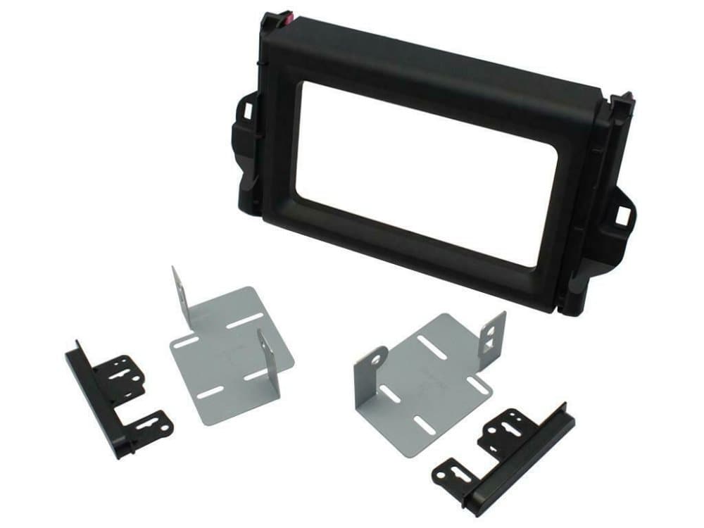 Radio Stereo Fascia Facia Ct23ty69 For Toyota Fortuner 2015 Onwards Black