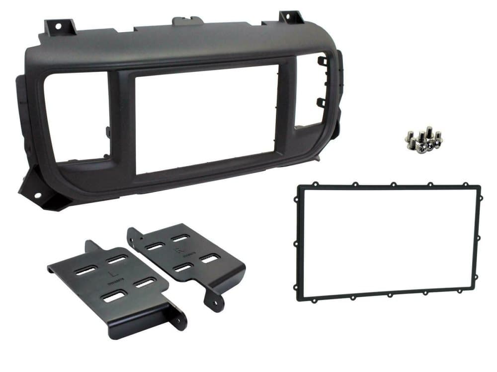 Radio Stereo 2din Facia Fascia Panel Trim Ct23pe18 For Peugeot Expert Traveller