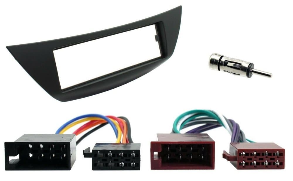 Radio Stereo Single Din Fascia Panel Adaptor Kit Ct24rt09 For Renault Laguna