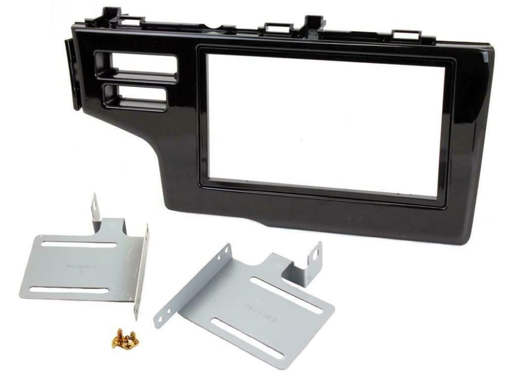 piano Black Radio Stereo Fascia Double Din Ct23hd37l For Honda Jazz Fit Lhd