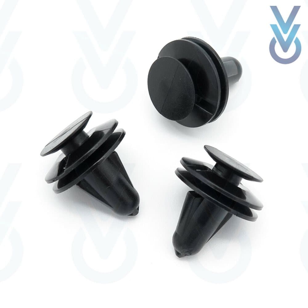 10x Front Door Card Clips for some Ford Fiesta, Fusion, Puma