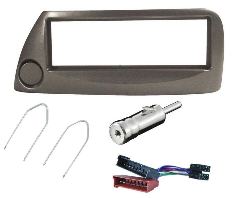 Stereo CD Radio Fascia Facia Grey Fitting Kit Fp-07-03g For Ford Ka 1996 Onwards