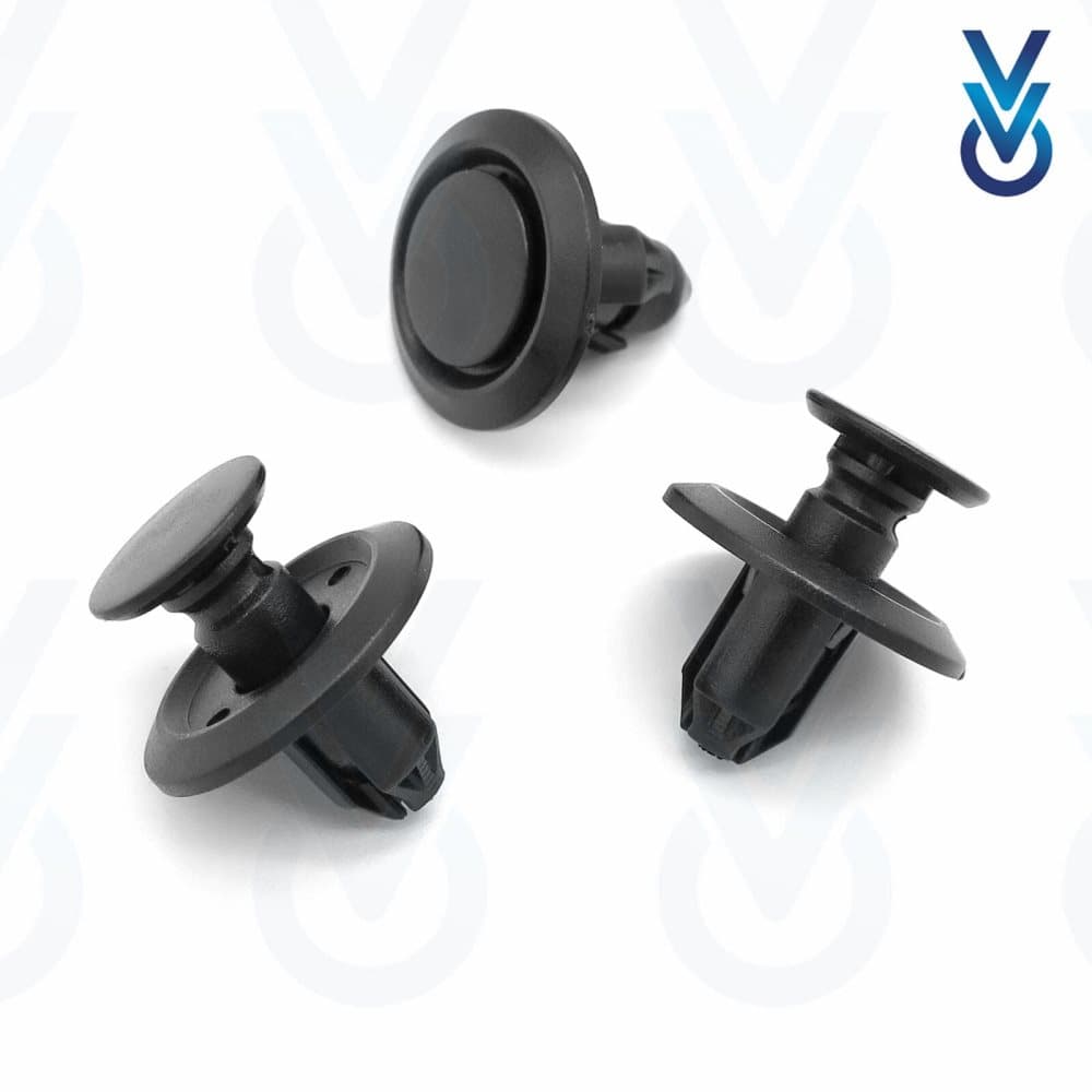 10x Underbody Shields & Insulation Panel Fastener Clips for Citroen C-Crosser