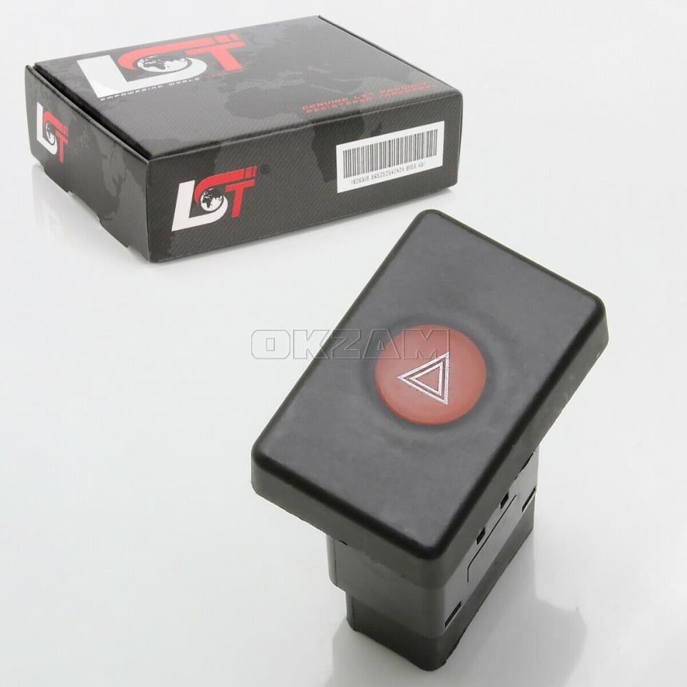 HAZARD WARNING INDICATOR LIGHT SWITCH BUTTON FOR DACIA LOGAN
