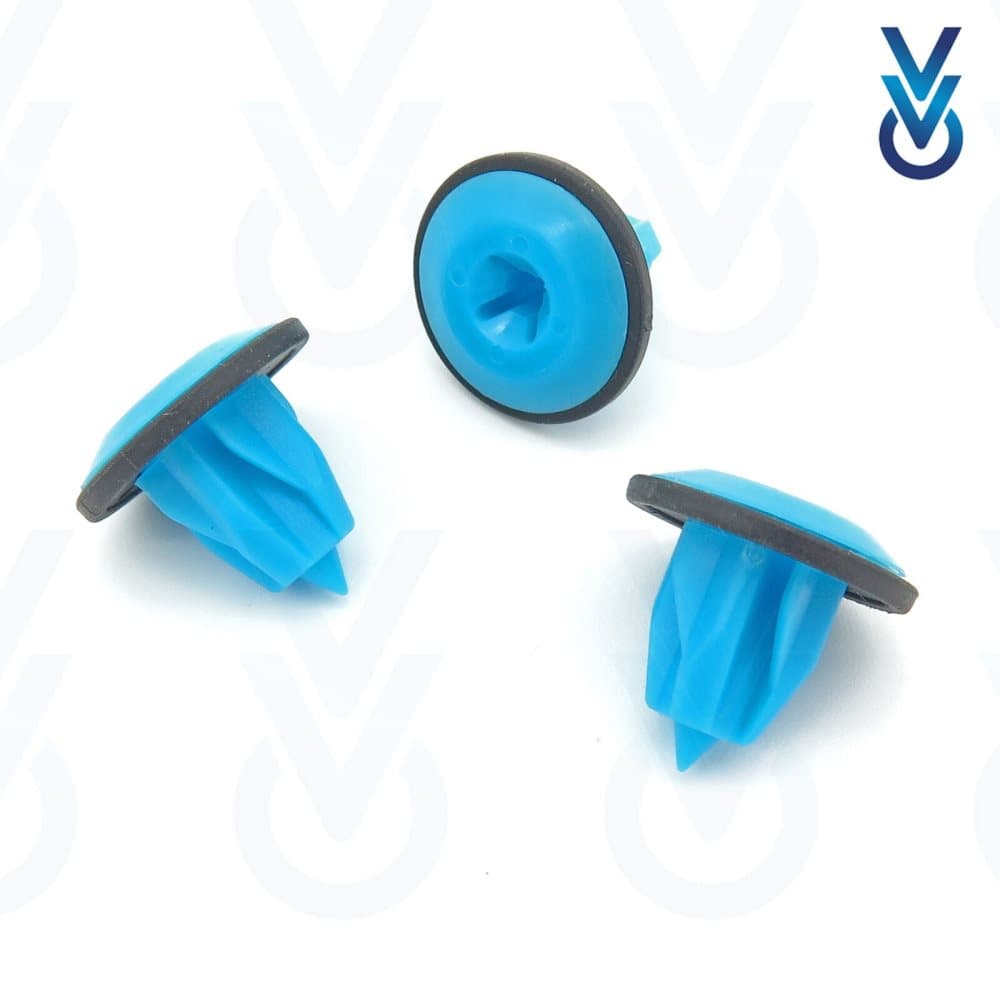 10x Exterior Trim Moulding Clips for some Fiat Panda