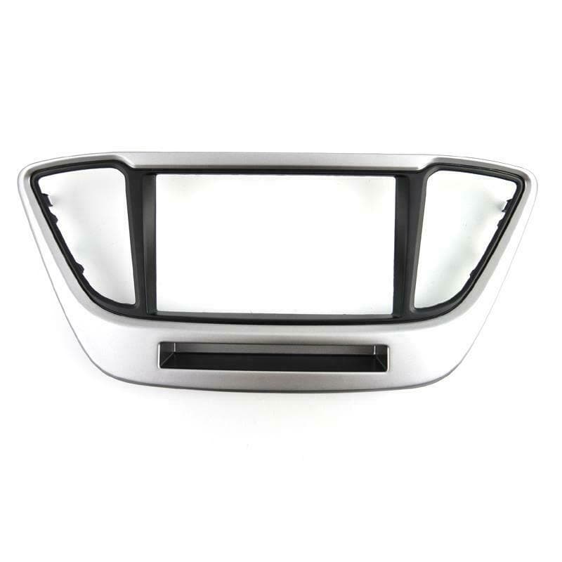 Radio Stereo Facia Fascia Ct23hy57 For Hyundai Accent Solaris Verna Double Din