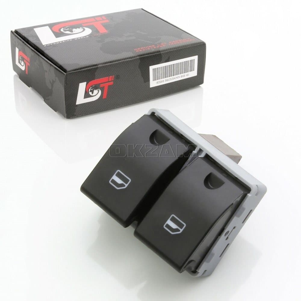 ELECTRIC WINDOW CONTROL SWITCH FRONT RIGHT FOR REAR FOR VW POLO 9N