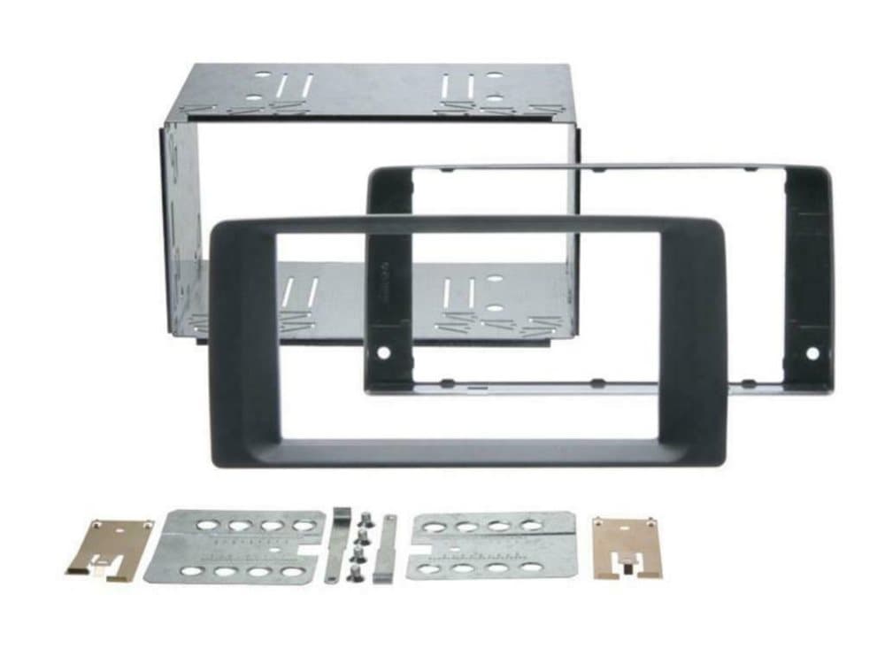 Radio Stereo Facia Fascia Plate Ct23mn01 For Man Tgx Double Din Black 2008 Cage