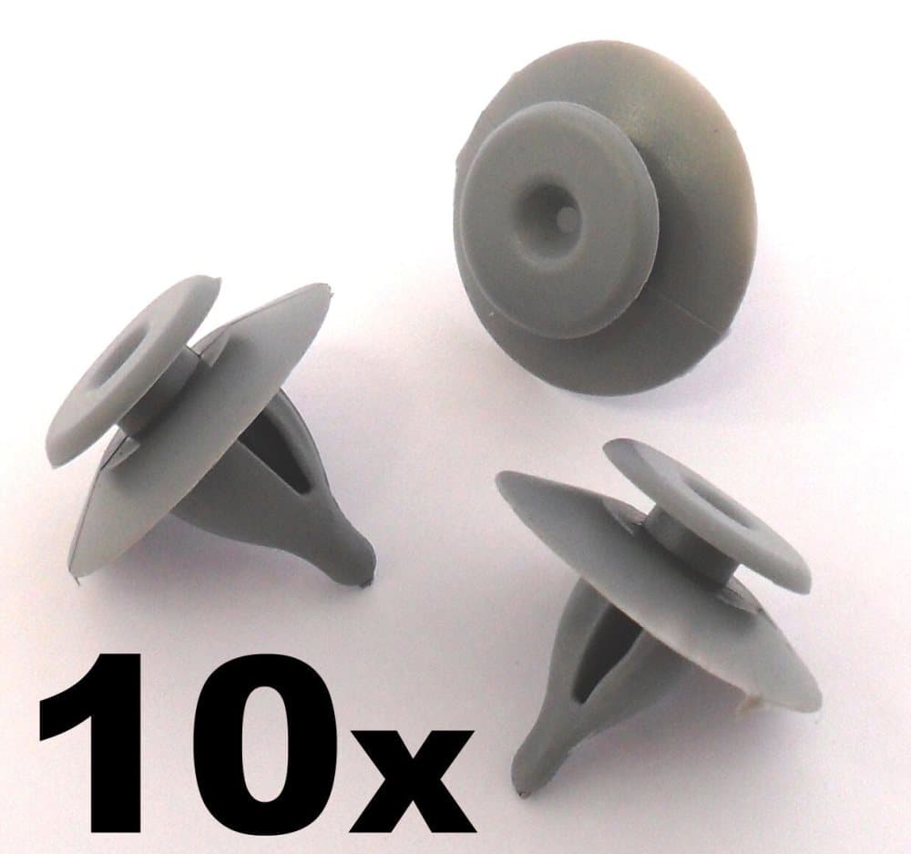 10x Ford VW Seat Interior Door Card, Fascia Panel & Seat Back Plastic Trim Clips