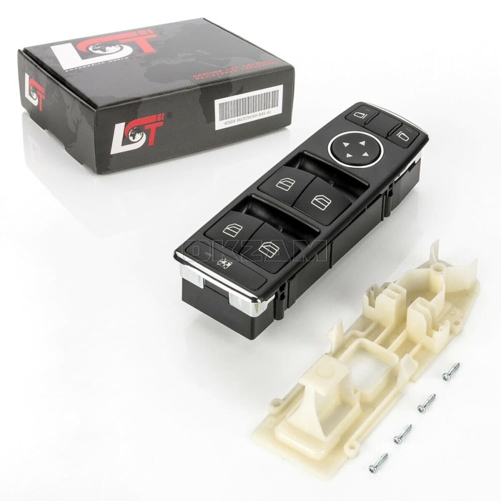 POWER MASTER CONTROL SWITCH FRONT RIGHT FOR MERCEDES GLK-CLASS X204
