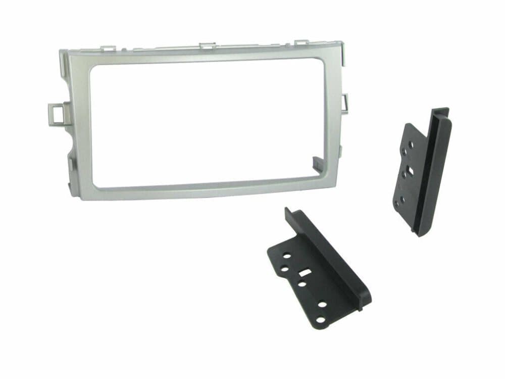 CD Radio Stereo Facia Fascia Panel Silver Ct23ty28 For Toyota Verso 2009-2011