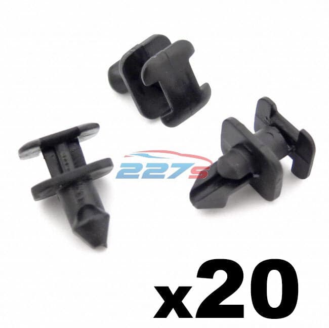 20x BMW 5 7 Series E32, E34, Z1 Windscreen Cowl & Scuttle Panel Trim Clips