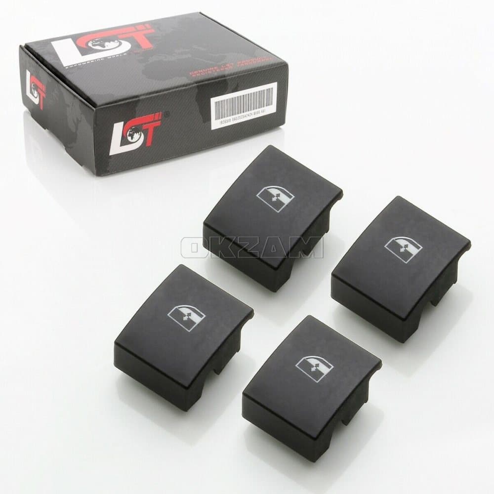 4x ELECTRIC WINDOW SWITCH BUTTON COVER FRONT REAR FOR VAUXHALL ZAFIRA B MK 2 II