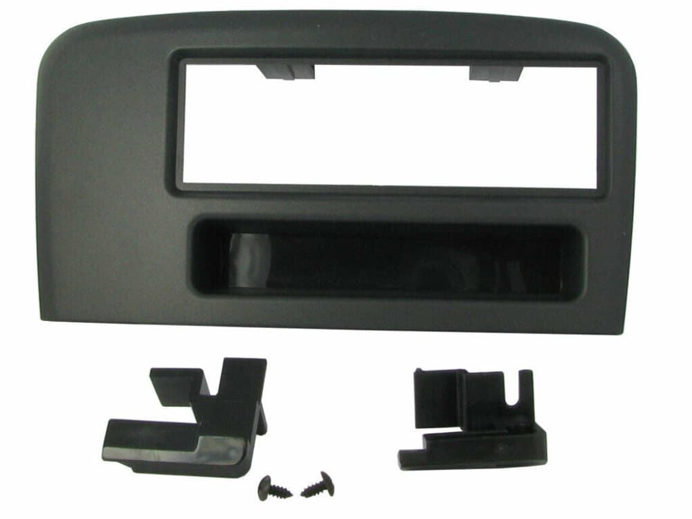 Radio Stereo Facia Fascia Ct24vl03 For Volvo S80 Black Frame Fixed Pocket