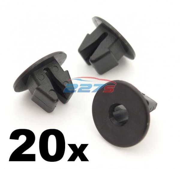 20x Plastic Screw Grommets for Toyota Sill Moulding Bumpers Wheel Arch