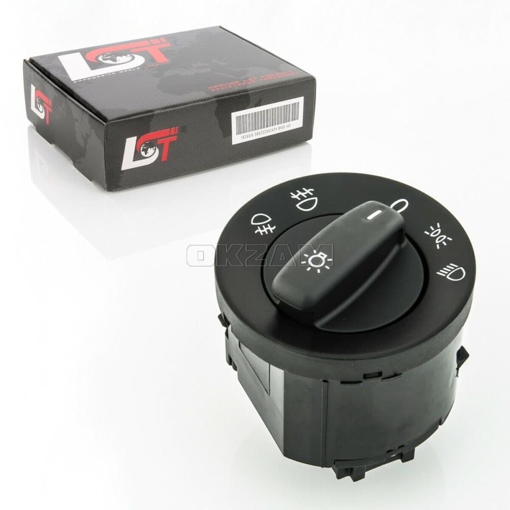 HEADLIGHT LIGHT LAMP CONTROL SWITCH FOR VW TIGUAN TOURAN