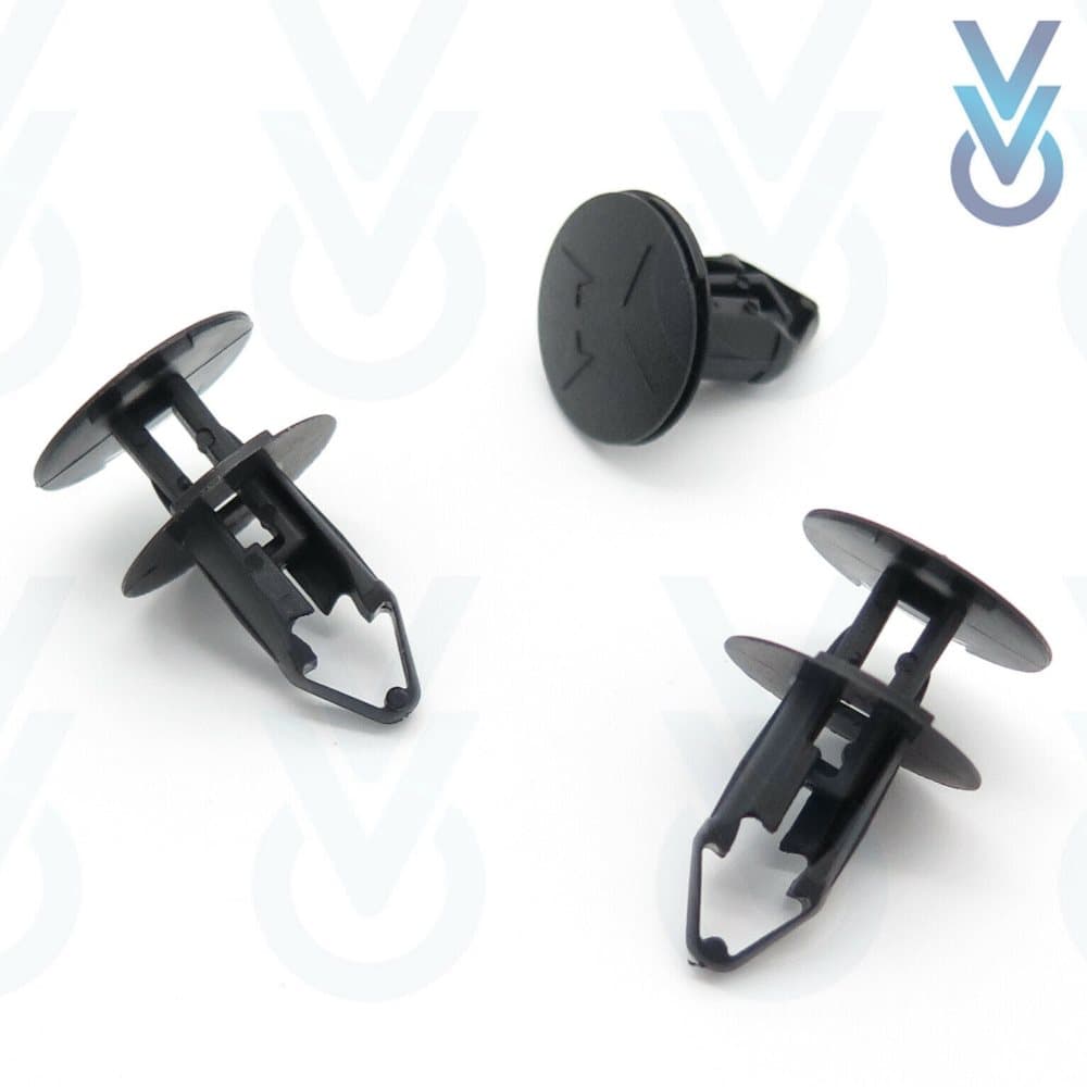 10x Rear Wheel Arch Lining & Mudguard Clips for some Renault Scenic