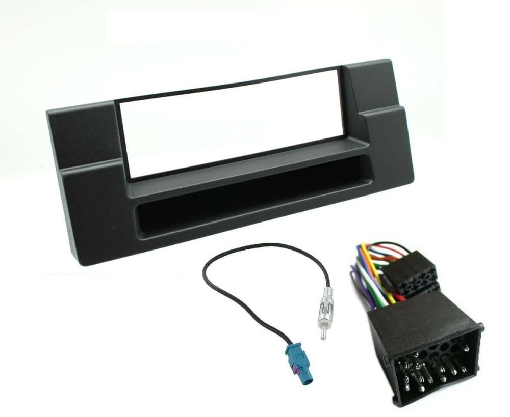 CD Radio Stereo Fascia Facia Surround Kit Pocket Fits Bmw 5 Series 96-03 E39