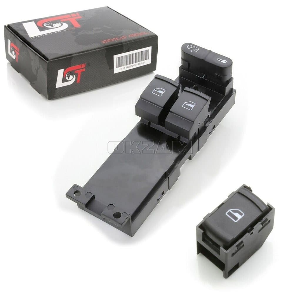 ELECTRIC WINDOW CONTROL SWITCH FRONT LEFT RIGHT FOR SKODA OCTAVIA 1U