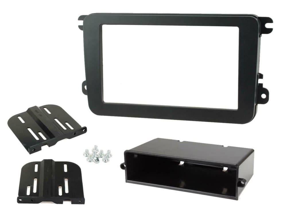 Radio Stereo Facia Fascia Ct24vw19 For Vw Passat Frame Pocket Bracket Sscrews
