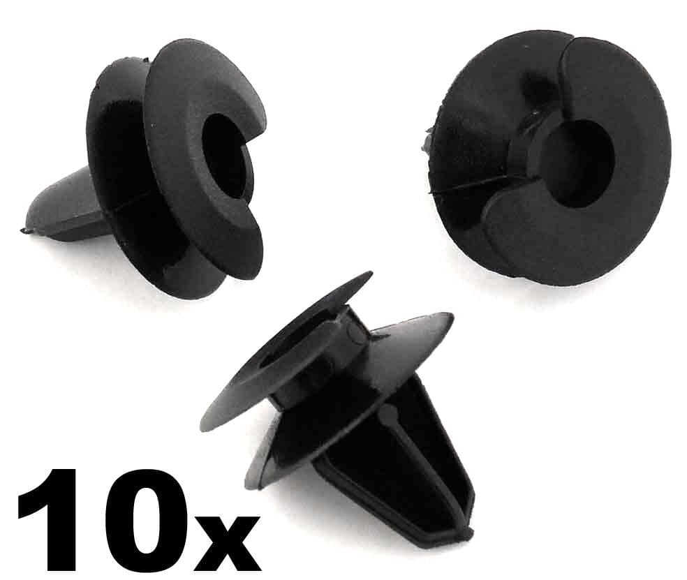 10 Vauxhall / Opel Plastic Trim Clips- interior door card panels & trim moulding