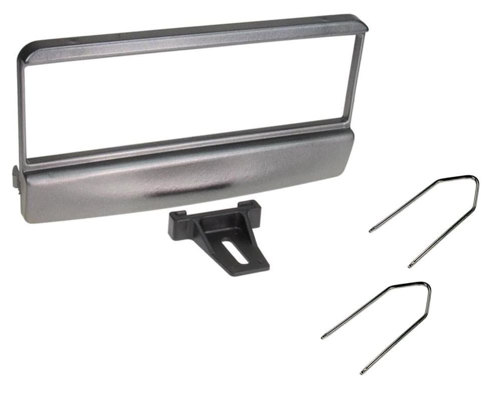 CD Radio Stereo Fascia Facia Panel Fp-07-00s Silver + Keys Fits Ford Fiesta Puma